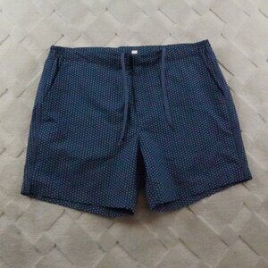 Fair Harbor Hybrid Swim Trunks Mens Extra Large Beach Surf Geometric Print